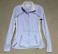 Lululemon Lavender Dusk Essential Jacket Lightweight Run Zip Pockets Size 4