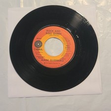 Mark Guerrero - Rock And Roll Queen/ Same - Capitol Promo 45 RPM Record