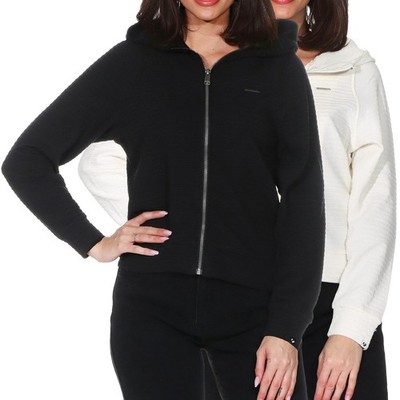 Ragwear Damen Kapuzenjacke Jacke Damenjacke Zip Hoodie Freizeitjacke Terya Crepe