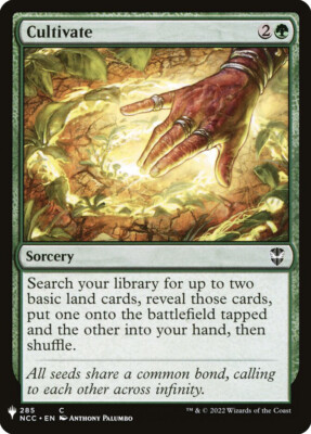 MTG Cultivate(New Capenna Commander) - Mystery Booster / The List #285 |  eBay