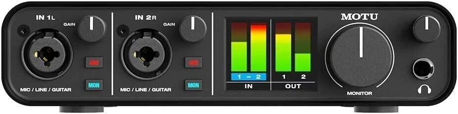 Motu M2 2x2 USB Audio Interface with Studio Quality Sound NEW - Image 2 of 3