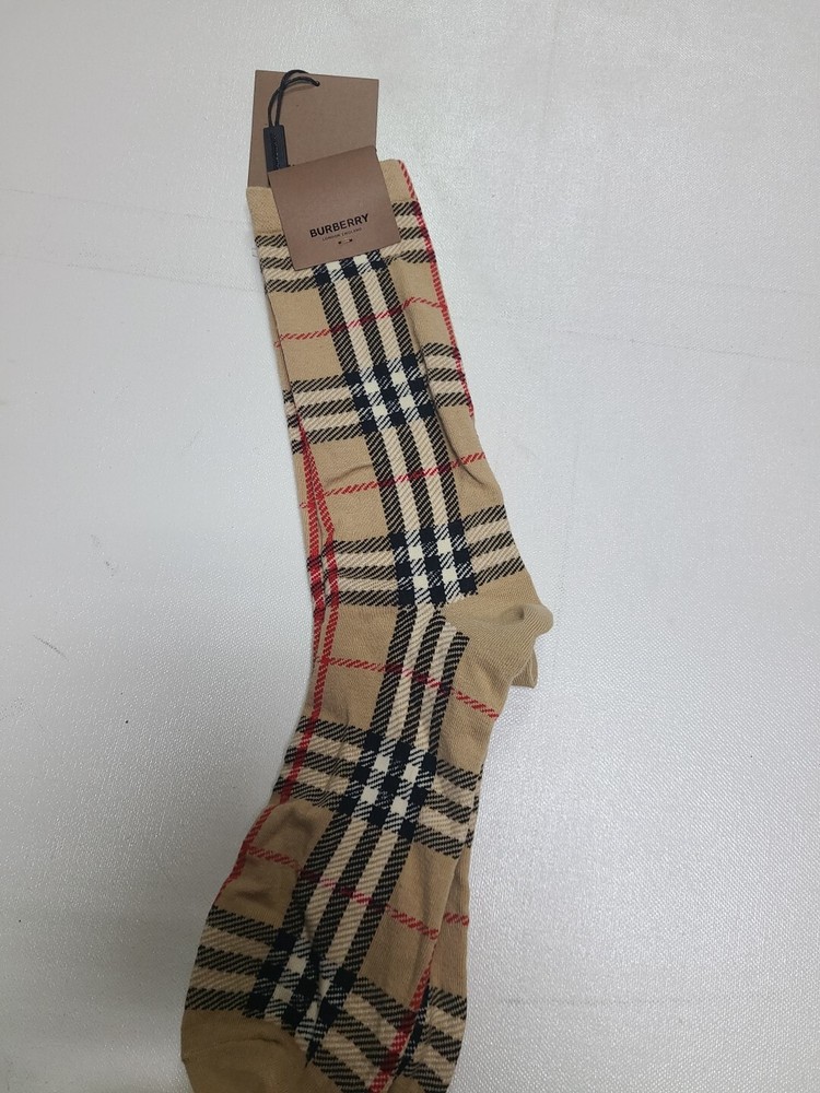 Burberry Check Stripe Socks