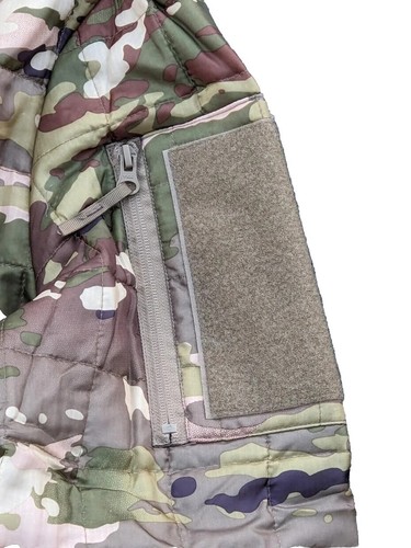 Chaqueta Woobie OCP Larga Multicam Con Capucha Cremallera BAF + Parche Bandera - Imagen 7 de 16