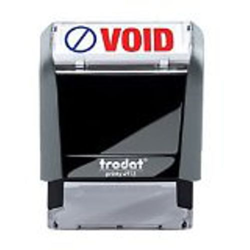 Trodat 4912 Self-Inking 2 Color VOID Stamp, 3/4 x 1-7/8" impression