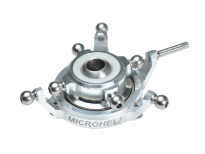 Microheli Blade 330X Silver Precision CNC Aluminum Swashplate MH-330X012