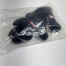 Vintage Tonka Mini Pound Puppy Black Puppy Dog Plush 7  NIP