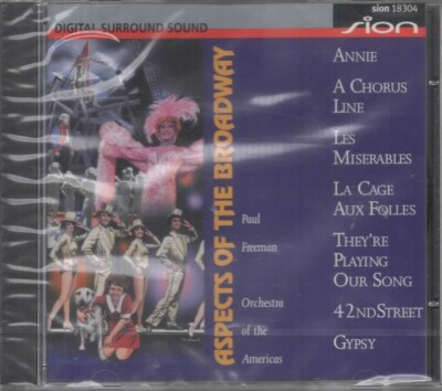 Aspects Of The Broadway 4 NEU CD A Chorus Line Les Mirables La Cage Aux Folles