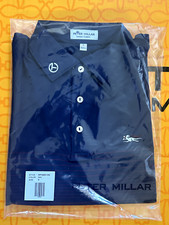 Scotty Cameron Circle T Peter Millar Navy Blue Super Rat Polo Shirt Small NEW
