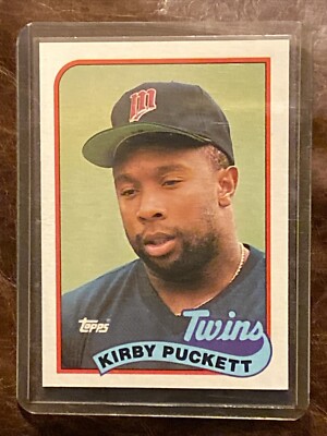 1989 Topps Kirby Puckett Twins #650 Card With Birth Year Error | eBay