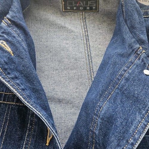 Chaus Sport Women's Small S Blue Denim Jacket Medium-Wash 100% Cotton Barn Chore - Bild 7 von 16