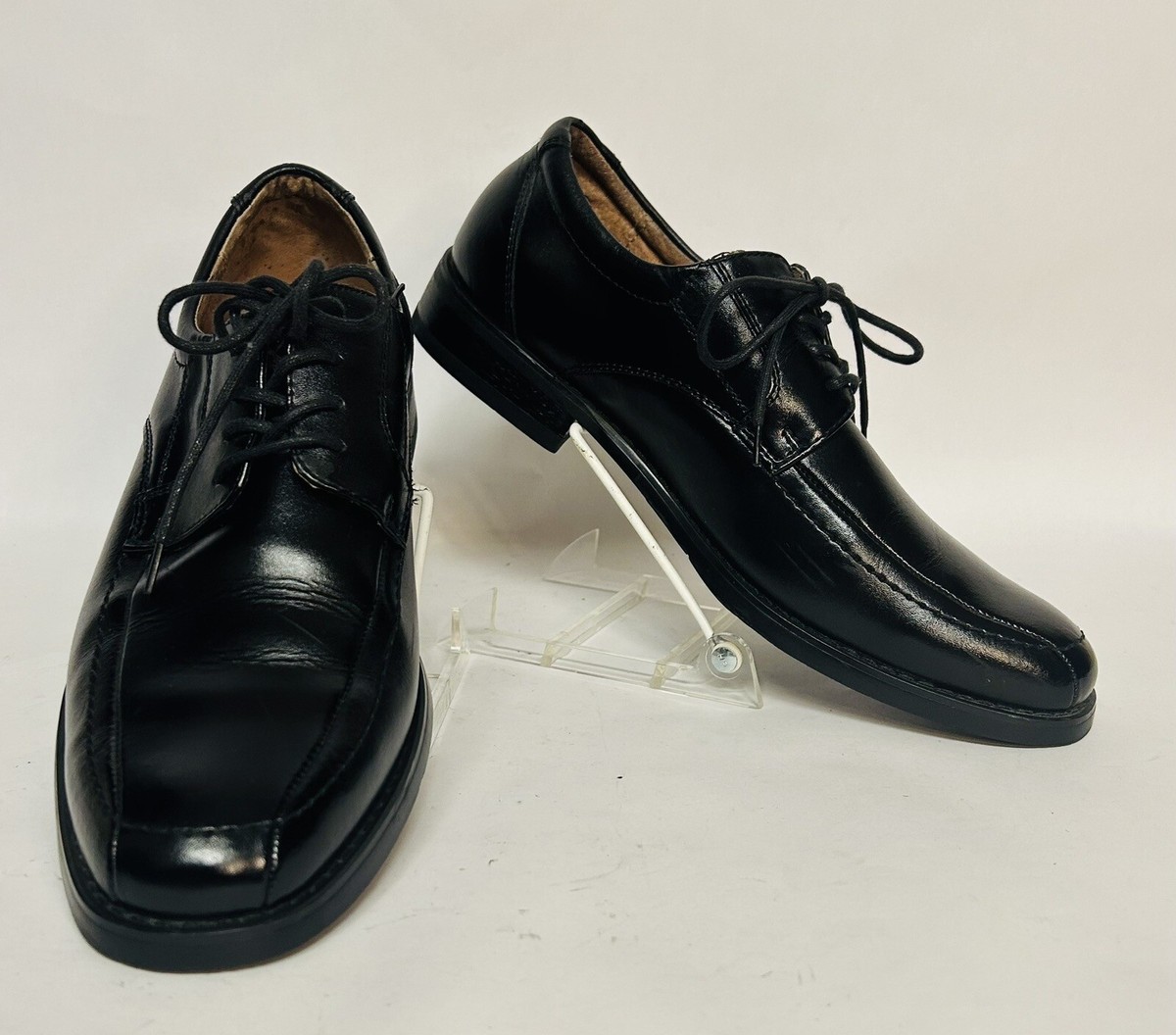 Fratelli Select black leather Oxford size 12 FRATELLI SELECT Dress leather shoes 12M BLACK mens | eBay main image 3
