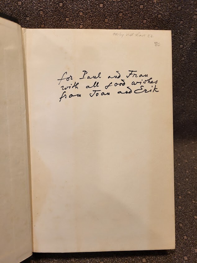 Erik H. Erikson, Gandhi's Truth, SIGNED Inscribed HC DJ 1st / 2md eBay