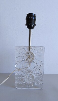 Uno Westerberg ed Pukeberg Sweden - Lampe moderniste Glass design 70'S