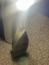 Vintage fishing boat lamp country hunt cabin rustic row boat lamp hand painted