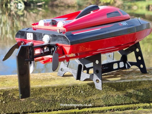 RC Jet Remote Control High Speed Racing Ship Boat 2.4GHz 35Km/h+ SKYTECH H101 UK - Picture 13 of 24