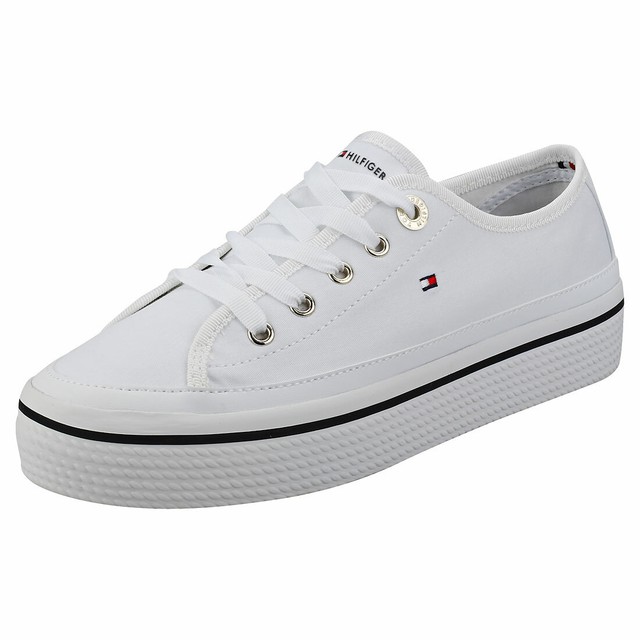 Cheap Womens Navy Tommy Hilfiger Platform Sneaker Trainers at Soletrader  Outlet
