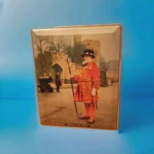 Edward Sharp & Sons Sentinel Of The Tower English Toffee Tin Box Made In England