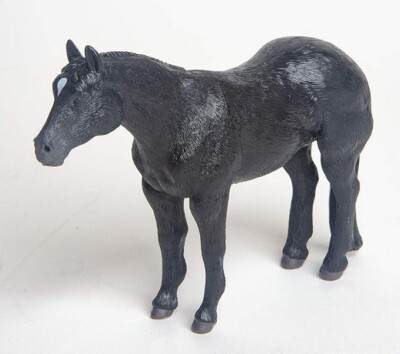 Little Buster Toys Black Quarter Horse 1/16th Scale