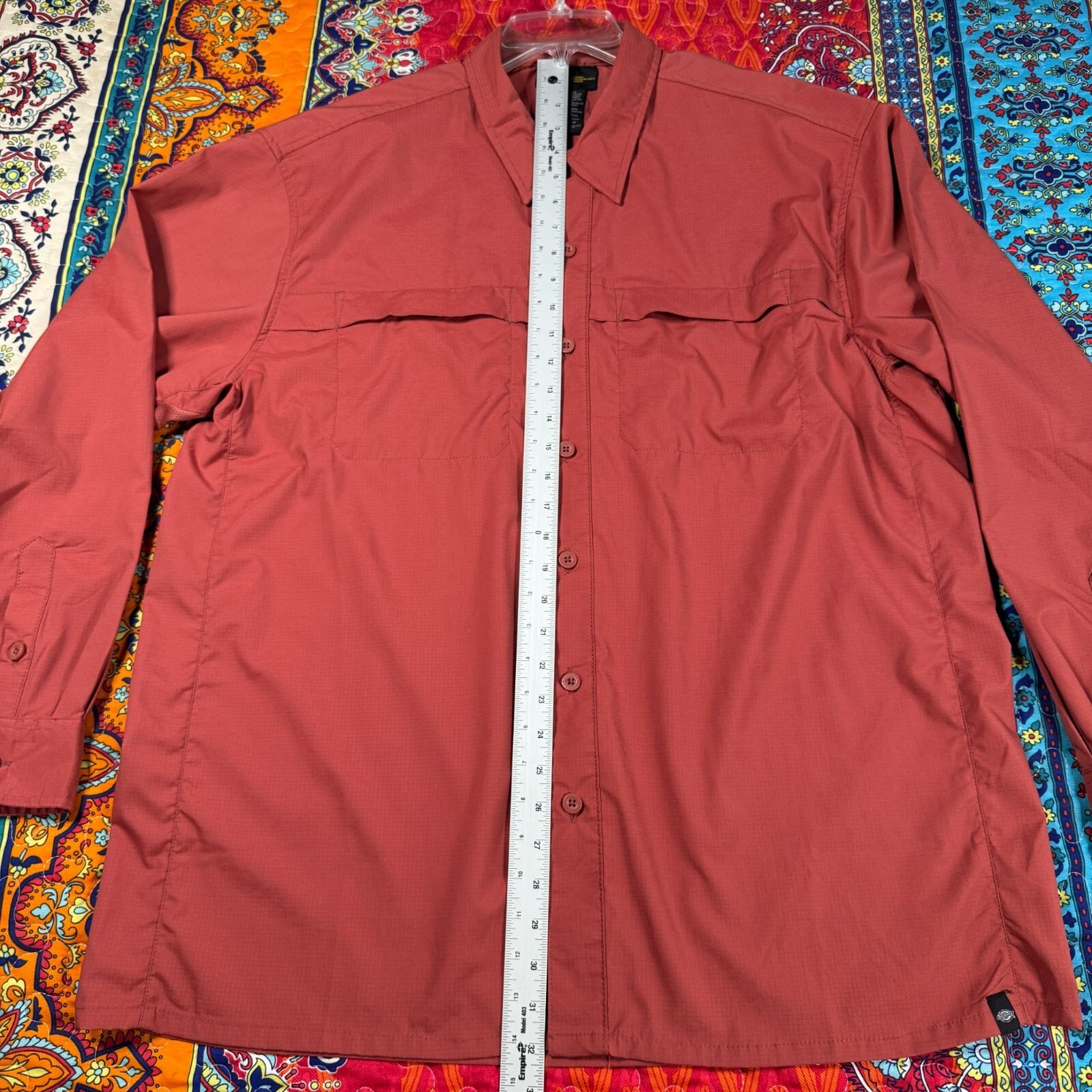 Dickies Performance Long Sleeve Button Shirt Men … - image 7