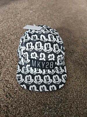 Neff x Disney Mickey Mouse All Over Print 5 Panel Strapback Hat Cap  MKY28