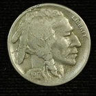 Buffalo Nickel. 1917 S. Fine. Error Coin. Lot # 9049-42-009