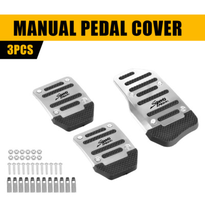 Universal Non Slip Automatic Gas Brake Foot Pedal Pad Cover Car Accessories Kits