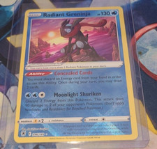 Radiant Greninja - 46/189 Astral Radiance Pokemon NM on eBay