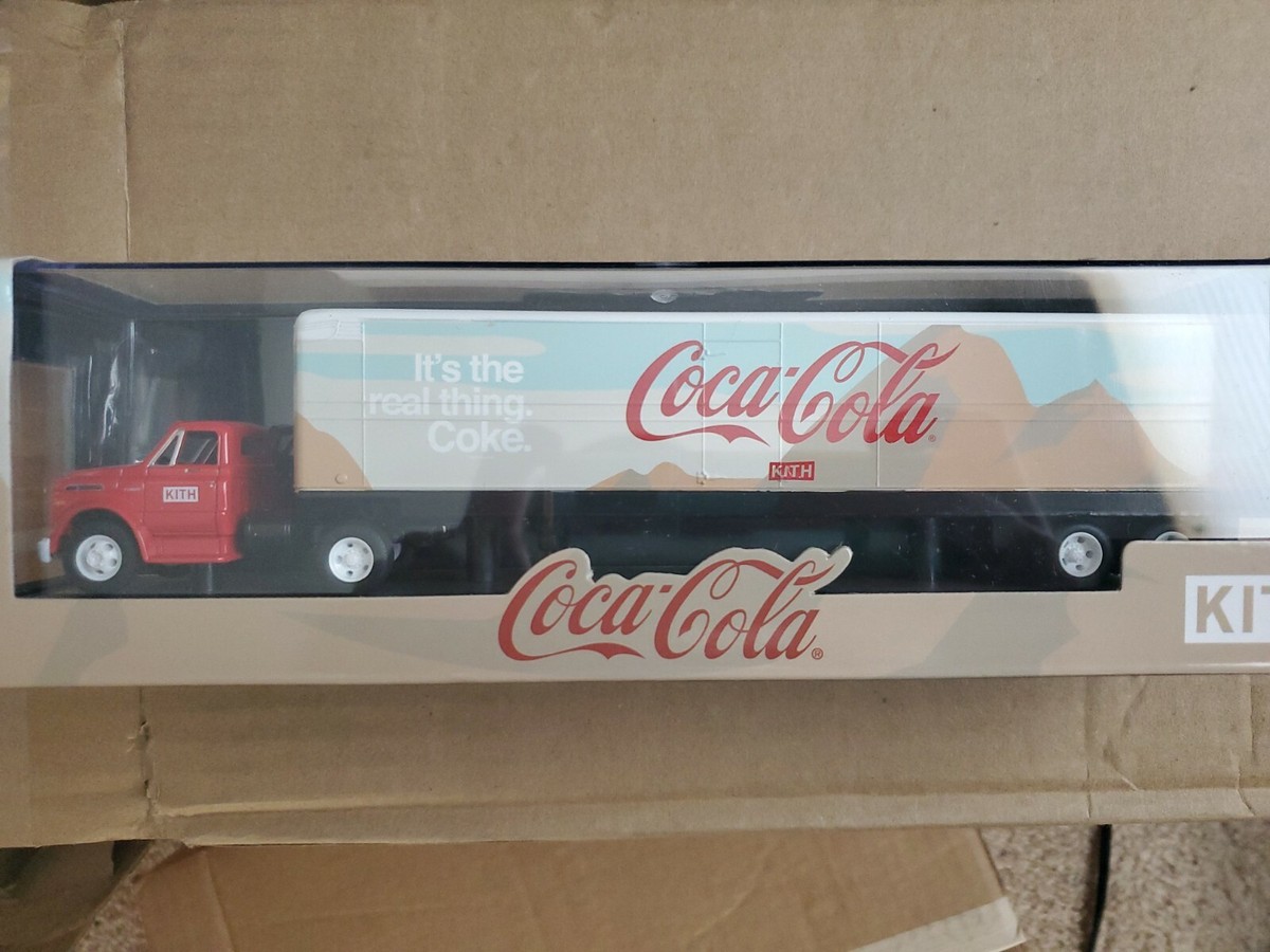 A die-cast replica semi truck kith