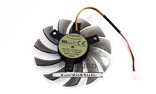 For MSI GT240 GT710 graphics card fan 8010 silent fan 2 pin T128010SL 0.15A