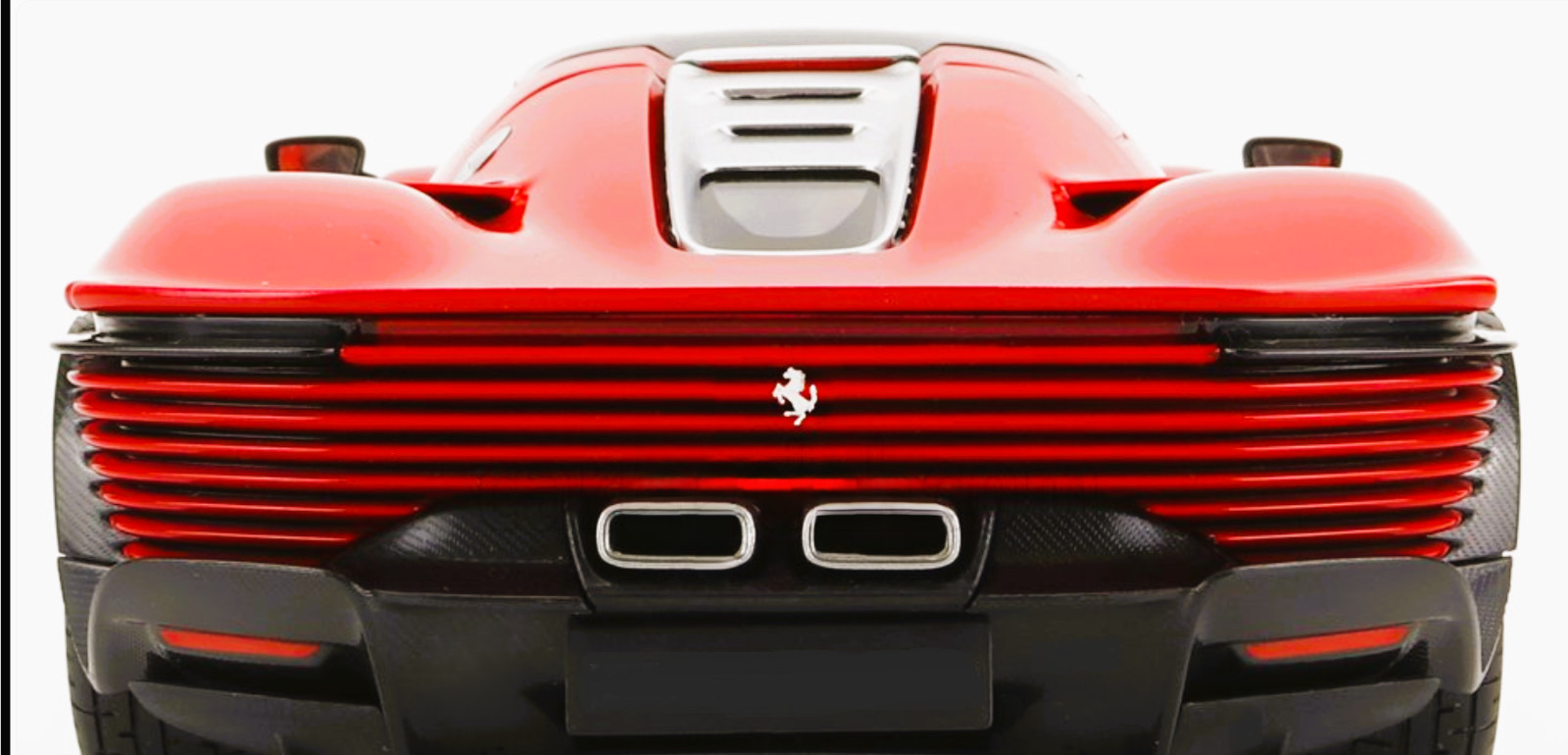 Ferrari w/ V12 Engine in Le Mans Race Car Custom Built Metal Body1:18SCALE MODEL