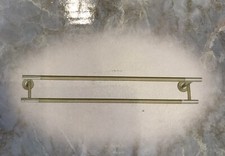 Gatco 24  Double Towel Bar Satin Nickel  Chrome Finish 4204 G5