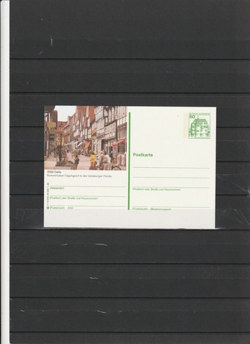BRD-Bildpostkarte " 3100 Celle - Romantische Stadt " Postfrisch