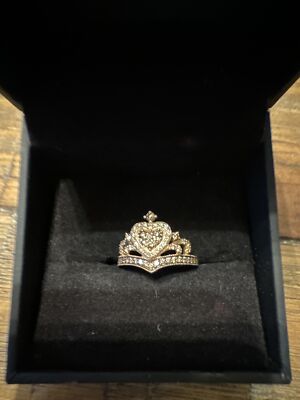 Le Vian Chocolate Diamond Royalty Tiara Ring 1/2 CTW 14K