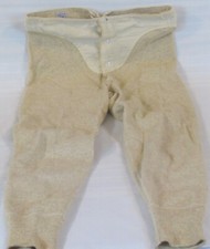 Vintage Nekconit Mens Wool Thermal Winter Underwear Button Front