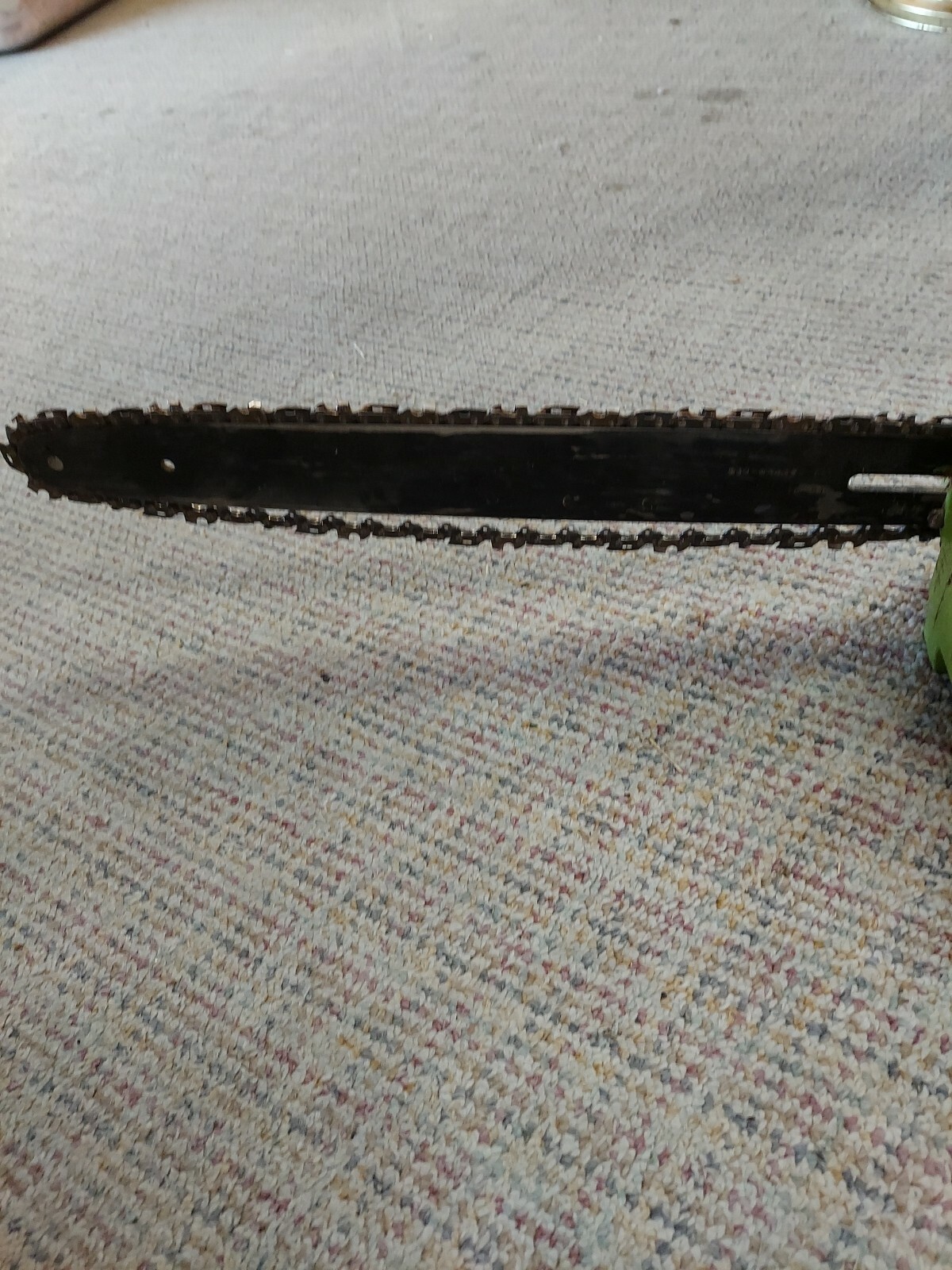Green Poulan Chainsaw eBay