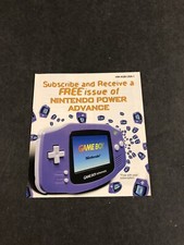 gameboy advance box Insert Hw-agb-usa-1