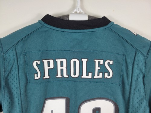 Darren Sproles #43 Philadelphia Eagles NFL Nike 2012 OnField Jersey Youth Size M - Picture 12 of 18