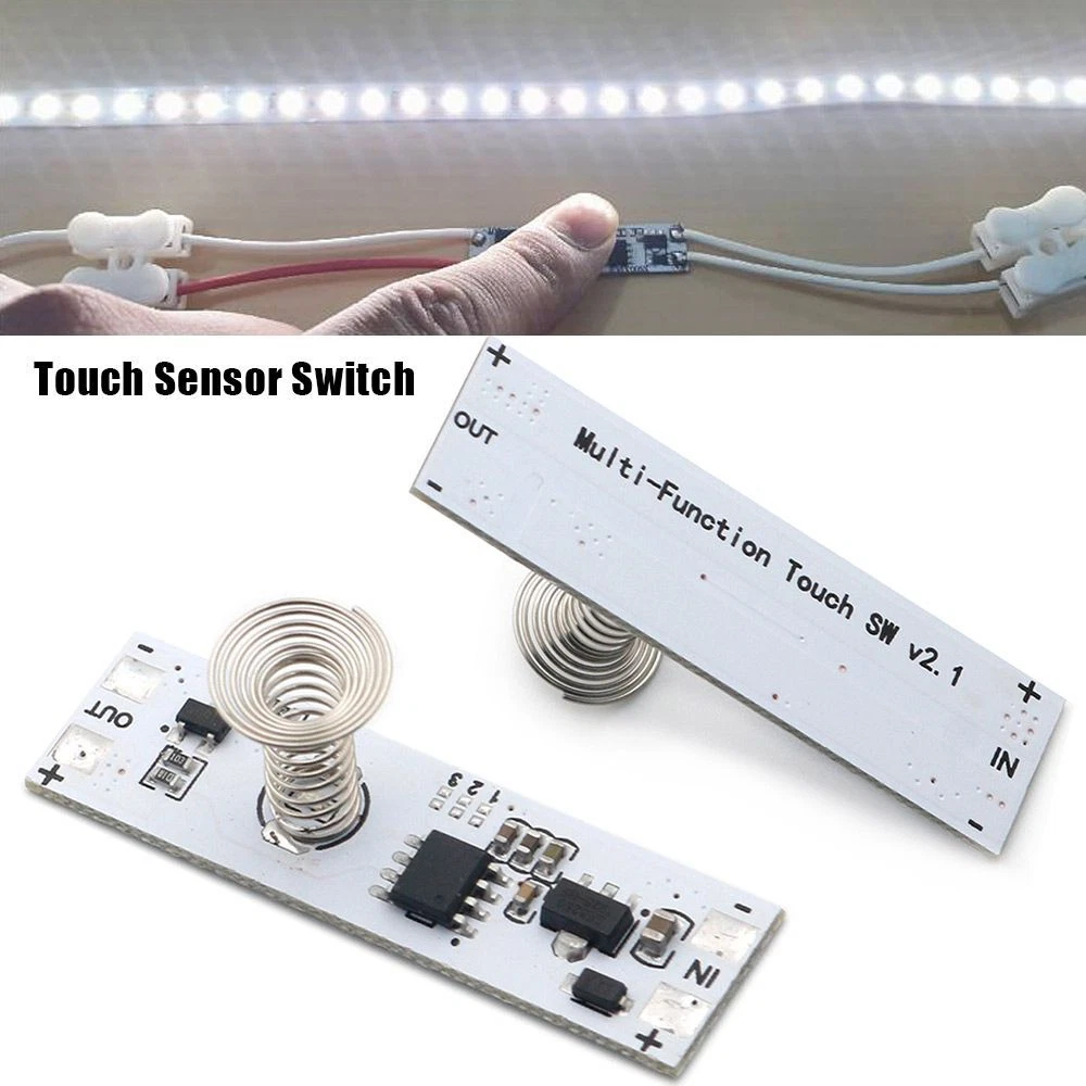 Spring Switch LED Dimmer Control Switch Capacitive Switch Touch Sensor Switch