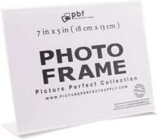 MASSIVE PRICE DROP!! SHIPS FREE!!!  Photo Frames - 6x4/7x5 Clear Acrylic