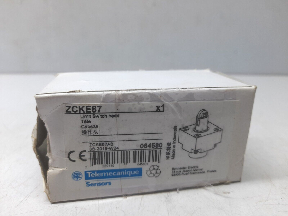 Telemecanique ZCKE67 AB Limit Switch Head / ZCKE67 /8B 1624 /525