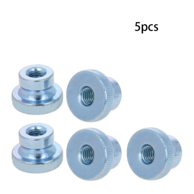 M6 M8 Thread Metal Thumb Nut Screws Fastener Round Knobs Metric Zinc Plating