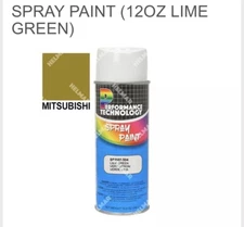 (SET OF 3) Forklift Spray Paint Mistubishi Lime Green 12oz | SY59353