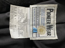vintage pioneer wear leather jacket