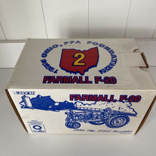FARMALL F-20 Tractor 1994 Ohio FFA Foundation #220 Die Cast Metal ERTL USA Vtg - Picture 8 of 12