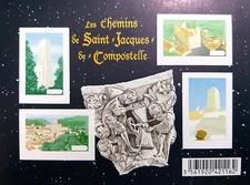 The Ways of St Jacque de Compostelle Without Black+Face Value Imperforate MNH