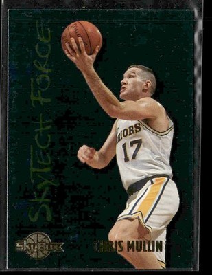1994-95 SkyBox Premium #SF16 Chris Mullin SkyTech Force
