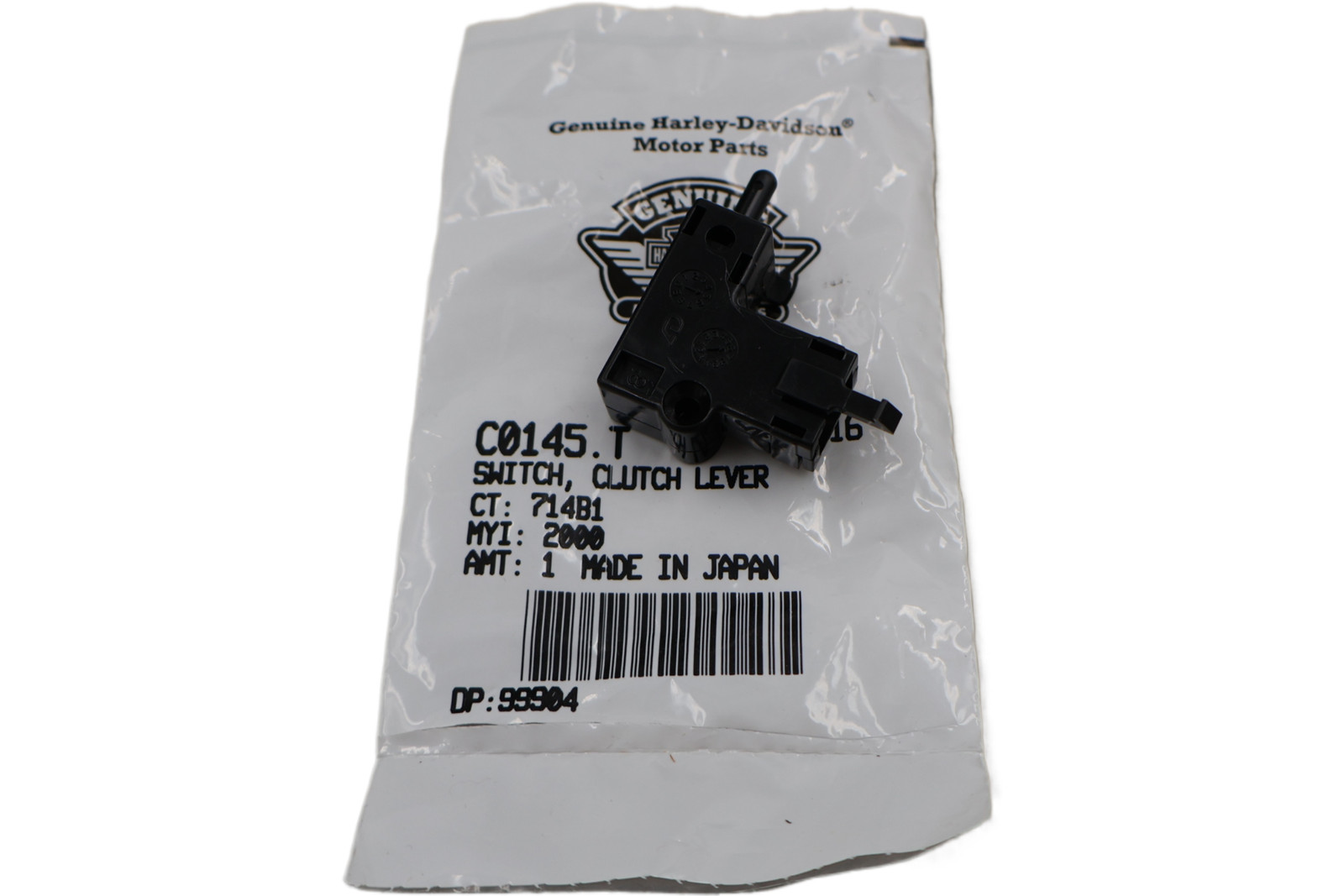 C0145.T NEW OEM 1996-2010 BUELL XB & TUBE FRAME CLUTCH LEVER SWITCH C0145.T