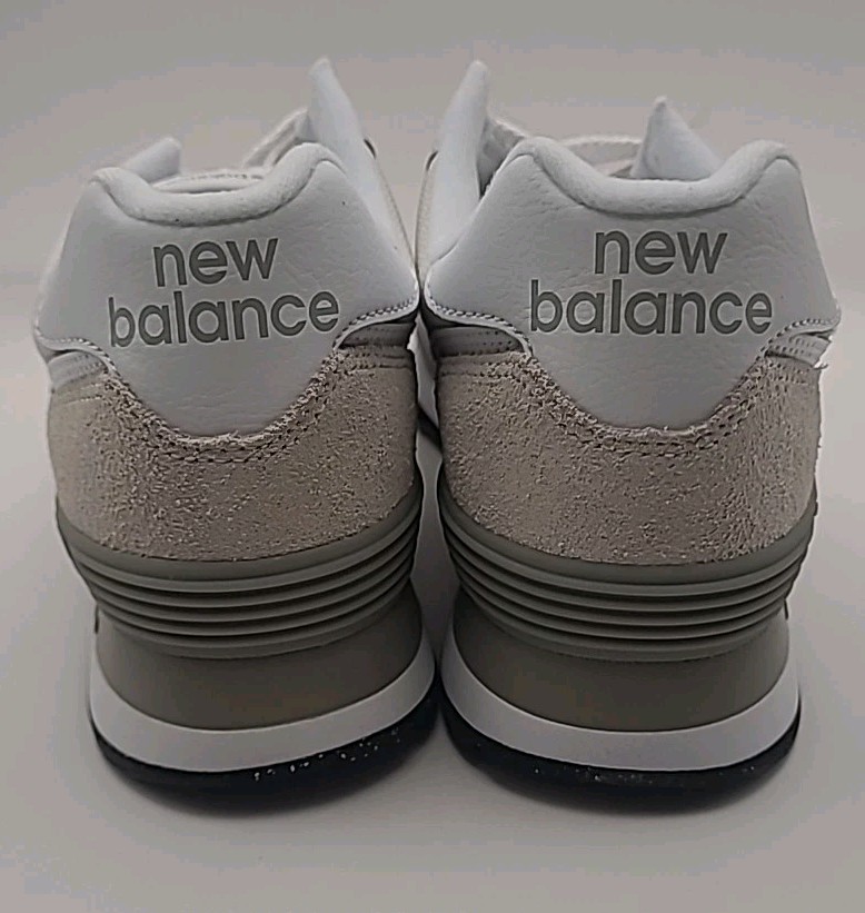 NEW Womens New Balance 574 Core Grey White Running Shoes Size 8.5 thumbnail 7
