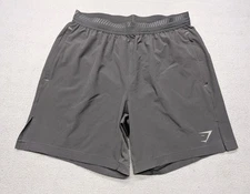 Gymshark Apex 7" Hybrid Shorts Black Men's Size S Small Athleisure Gym 