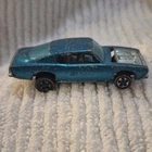 Hot Wheels Redline Custom Barracuda Diecast Blue Plymouth Car 1967